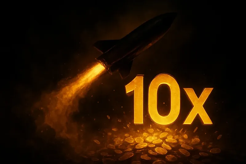 Plane climbing with blazing trail above coins and glowing multiplier